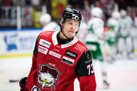 Malmö Redhawks Adam Ollas Mattsson deppar