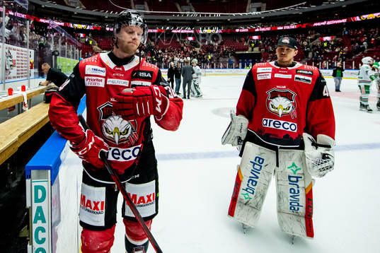 Malmö Redhawks Carl Söderberg deppar