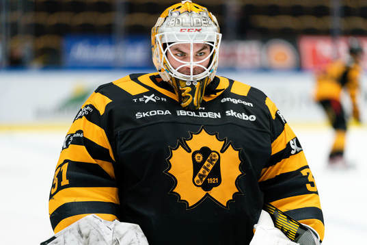 Skellefteås målvakt Strauss Mann