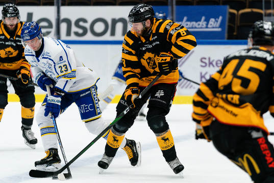 Leksands Mikael Ruohomaa och Skellefteås Petter Granberg