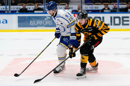 Leksands Marek Hrivik och Skellefteås Linus Karlsson