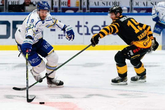 Leksands Marek Hrivik och Skellefteås Melker Karlsson