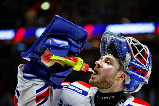 Oskarshamns målvakt Tim Juel