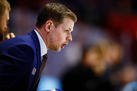 Oskarshamns tränare Martin Filander
