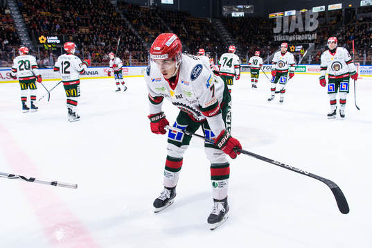 Frölundas Simon Edvinsson deppar