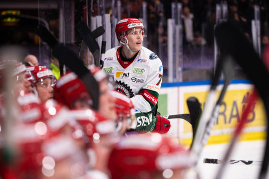 Frölundas Simon Edvinsson deppar