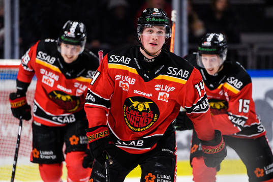 Luleås Jonas Berglund jublar