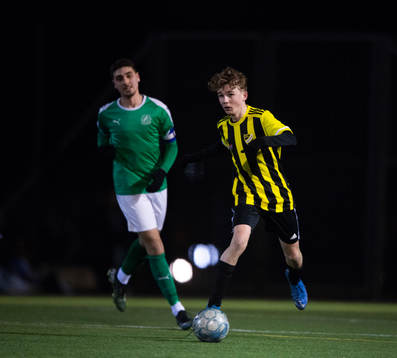 i matchen för U16 mellan IFK Hässleholm och Hässleholms