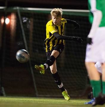i matchen för U16 mellan IFK Hässleholm och Hässleholms