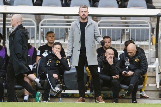 Elfsborgs manager Jimmy Thelin