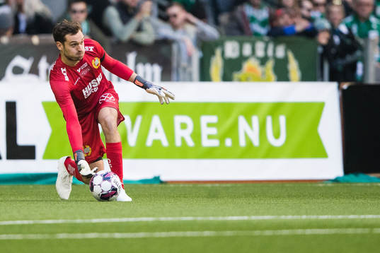 Hammarbys målvakt Davor Blazevic