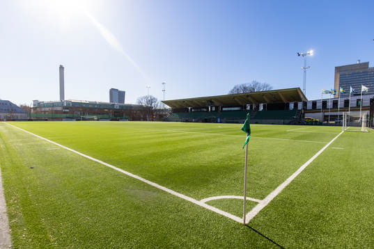 Vy över Hammarby IP