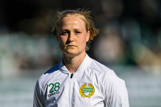 Hammarbys målvakt Katherine Ostergaard Larsen