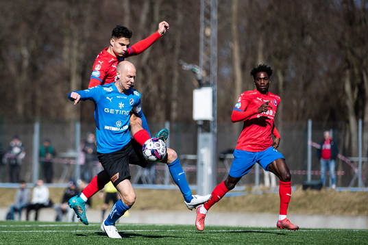 Halmstads Andreas Johansson och Helsingborgs Assad Al