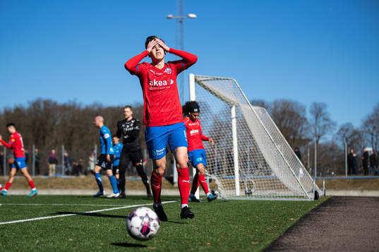 Helsingborgs Lucas Lingman deppar