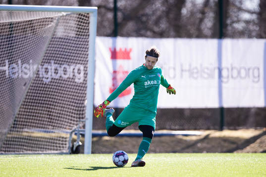 Helsingborgs målvakt Anders Lindegaard