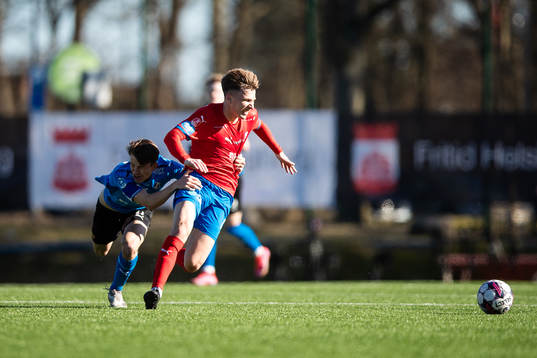 Halmstads Kasper Karlsson och Helsingborgs Lucas Lingman