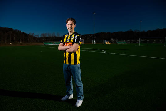 Häckens nyförvärv Lars Olden Larsen