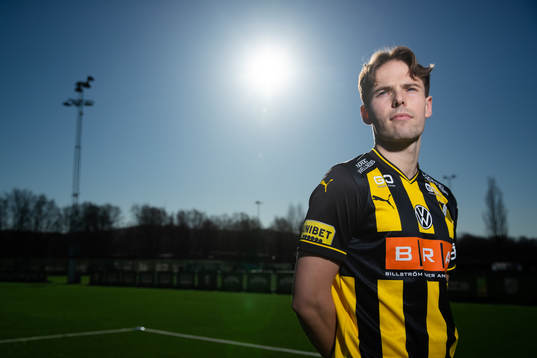 Häckens nyförvärv Lars Olden Larsen