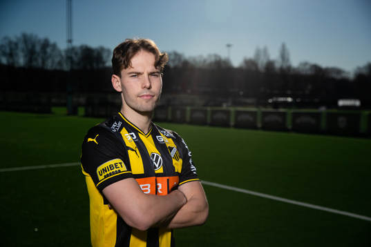 Häckens nyförvärv Lars Olden Larsen