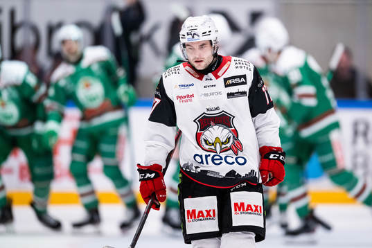 Malmö Redhawks Pathrik Westerholm deppar