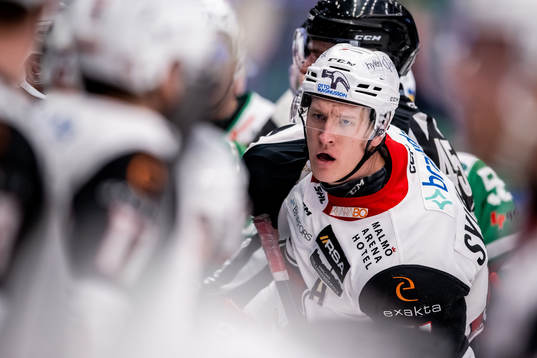Malmö Redhawks Emil Sylvegård reagerar
