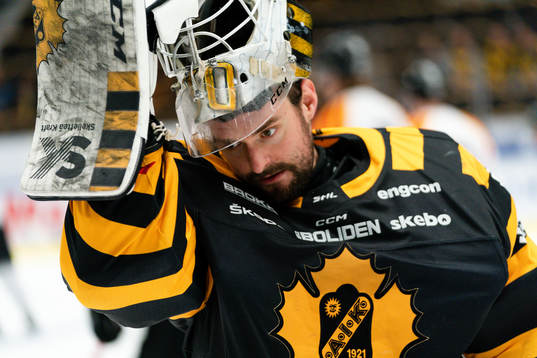 Skellefteås målvakt Gustaf Lindvall