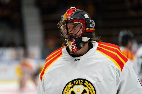 Brynäs målvakt Kristers Gudlevskis
