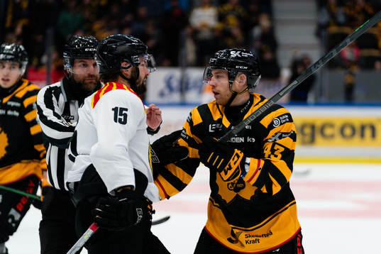 Brynäs Simon Bertilsson och Skellefteås Filip Sandberg