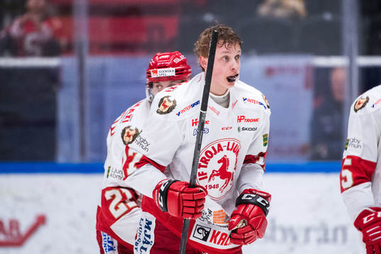 Troja/Ljungbys William von Barnekow har ont