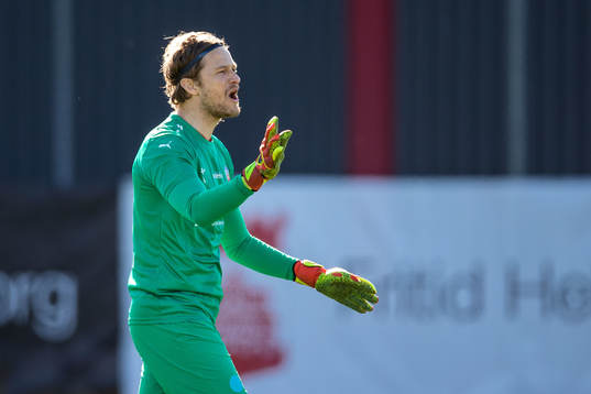 Helsingborgs målvakt Anders Lindegaard