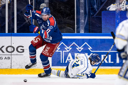Oskarshamns Joakim Thelin och Leksands Oskar Lang