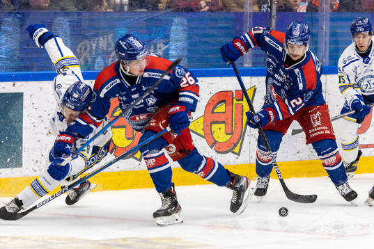 Oskarshamns Brian Cooper och Lukas Pilö
