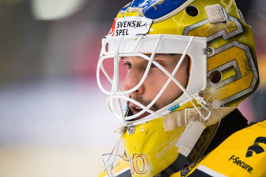 Södertäljes målvakt Fredrik Bergvik