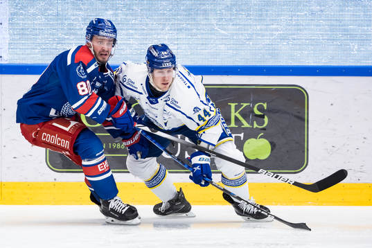 Oskarshamns Tomas Zohorna och Leksands Carter Ashton
