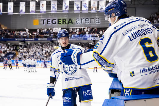 Leksands Martin Karlsson jubel