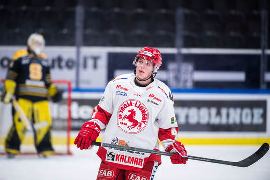 Troja/Ljungbys Victor Öhman deppar