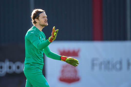 Helsingborgs målvakt Anders Lindegaard