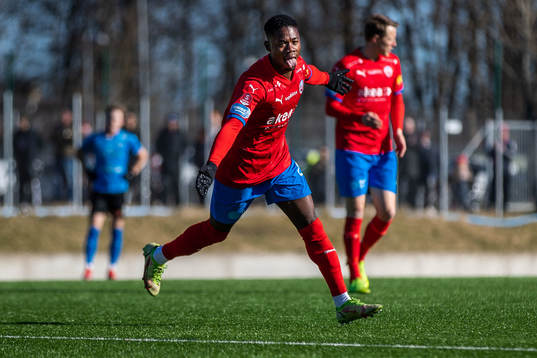 Bläddra bland fler bilder av Fotboll, Träningsmatch, Helsingborg - Halmstad