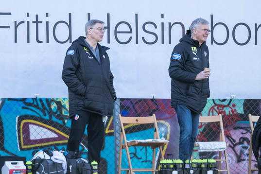 Idrottsskadeterapeut Dale Reese och läkare Harald Roos