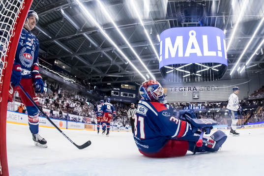 målvakt Tim Juel deppar