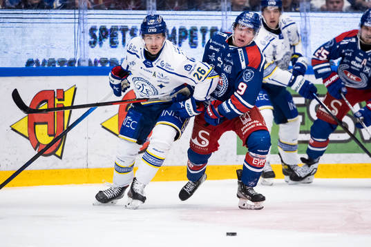Leksands Patrik Norén och Oskarshamns Hampus Plato