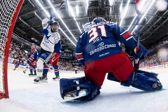 Leksands Carter Camper och målvakt Tim Juel