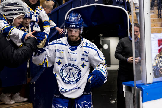 Leksands Oskar Lang utsedd till matchens krigare