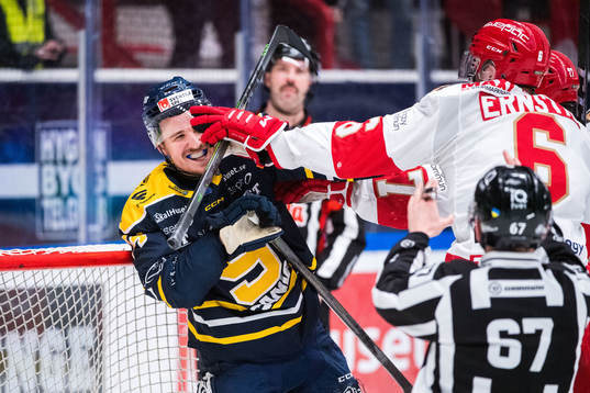 Södertäljes Rasmus Kahilainen och Troja/Ljungbys Carl