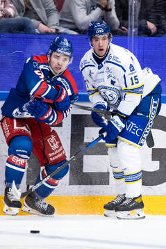 Oskarshamns David Quenneville och Leksands Max Veronneau