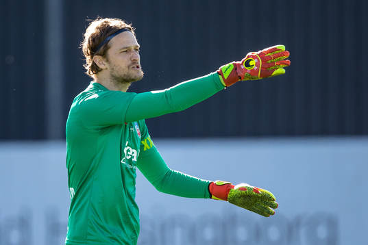 Helsingborgs målvakt Anders Lindegaard