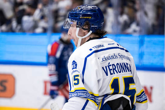 Leksands Max Veronneau jublar