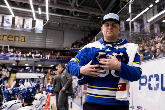 Leksands materialförvaltare Jesper Korning