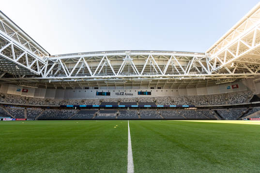 Interiör av Tele2 Arena